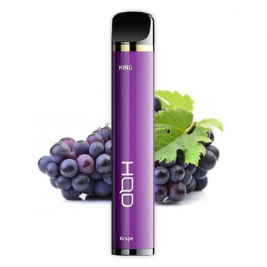 Электронная сигарета HQD King 2000 Grape (Виноград) Электронная сигарета HQD King 2000 Grape (Виноград)