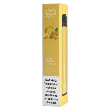 Электронная сигарета PUFF PLUS 800 Mango Pinaapple (Манго - Ананас)