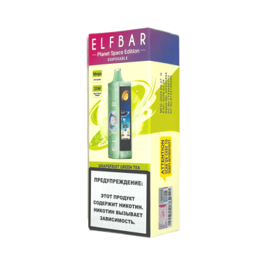 ELFBAR 25000 PLANET Грейпфрут зеленый чай