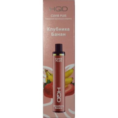 HQD Cuvie Plus Клубника-банан HQD Cuvie Plus Клубника-банан