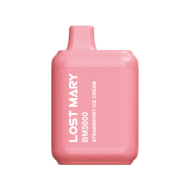 Lost Mary BM5000 Strawberry Ice Cream (Клубничное мороженое) Lost Mary BM5000 Strawberry Ice Cream (Клубничное мороженое)