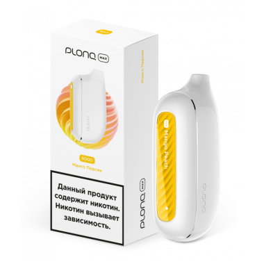 Plonq MAX 6000 Манго, Персик