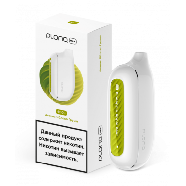 Plonq MAX 6000 Ананас, Яблоко, Груша